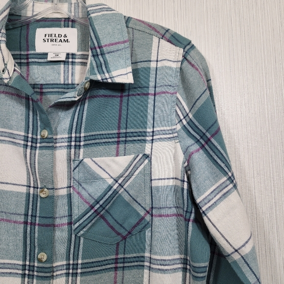 Field & Stream Soft Cotton-blend Plaid Button-up Shirt - Picture 3 of 7